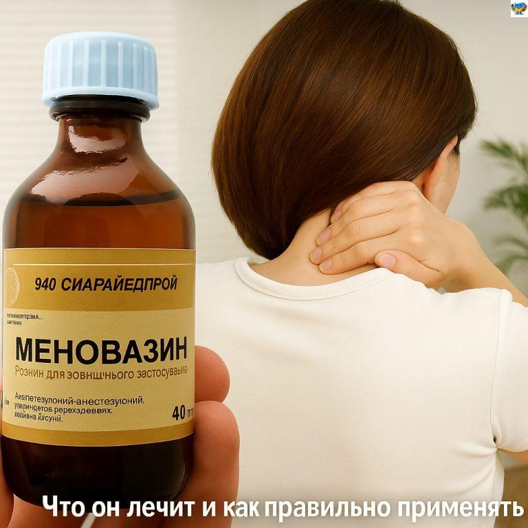 Полезные свойства Меновазина, о которых мало кто знает